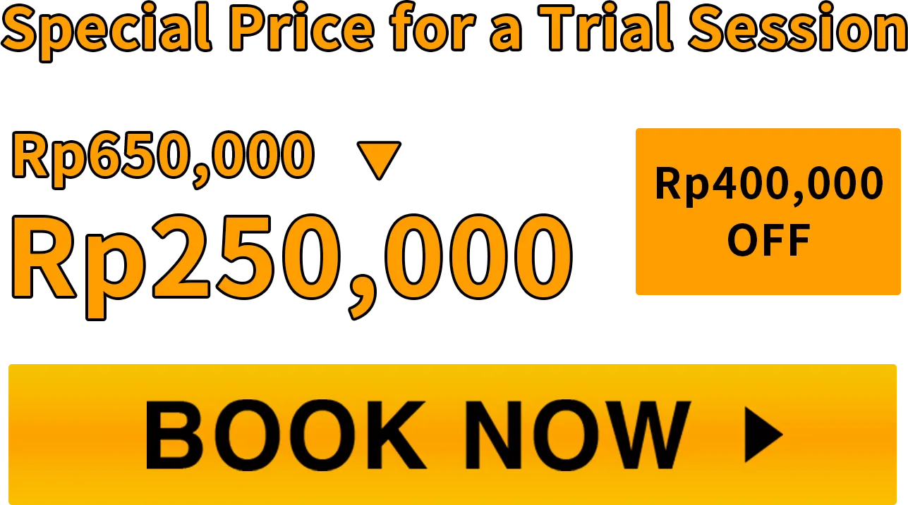 Special Price for a Trial Session