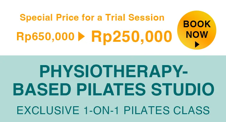 Special Price for a Trial Session. PHYSIOTHERAPY-BASED PILATES STUDIO