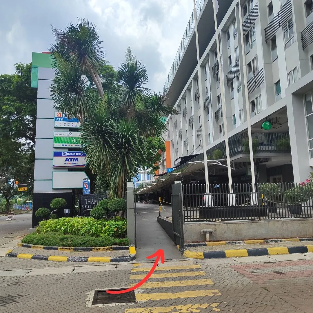 Gate 1 of Thamrin Residence