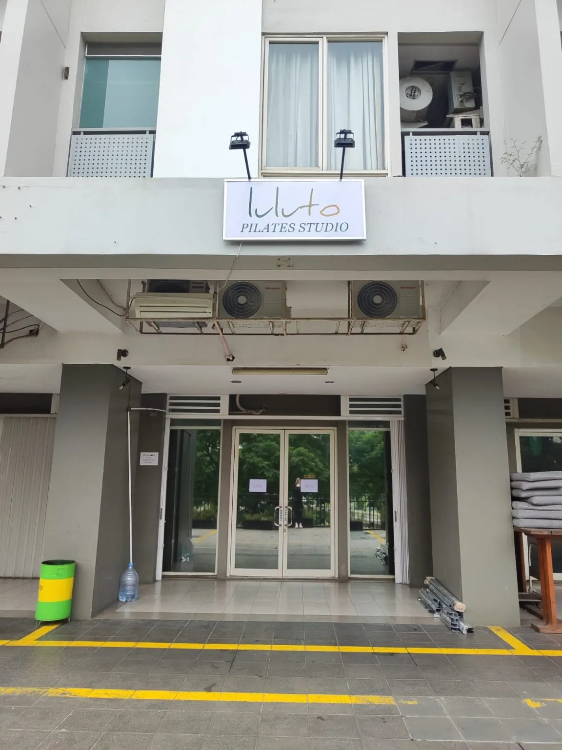 Luluto Pilates Studio entrance